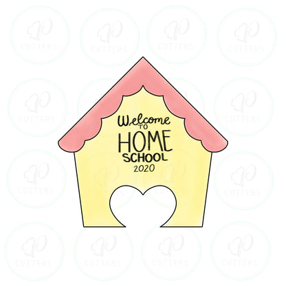 Stay Home House Cookie Cutter - Periwinkles Cutters