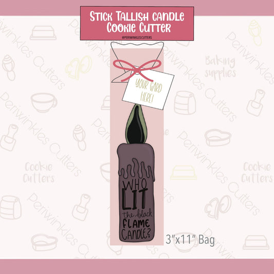 Stick Tallish Candle Cookie Cutter - Periwinkles Cutters