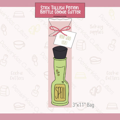 Stick Tallish Potion Bottle Cookie Cutter - Periwinkles Cutters