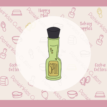 Stick Tallish Potion Bottle Cookie Cutter - Periwinkles Cutters