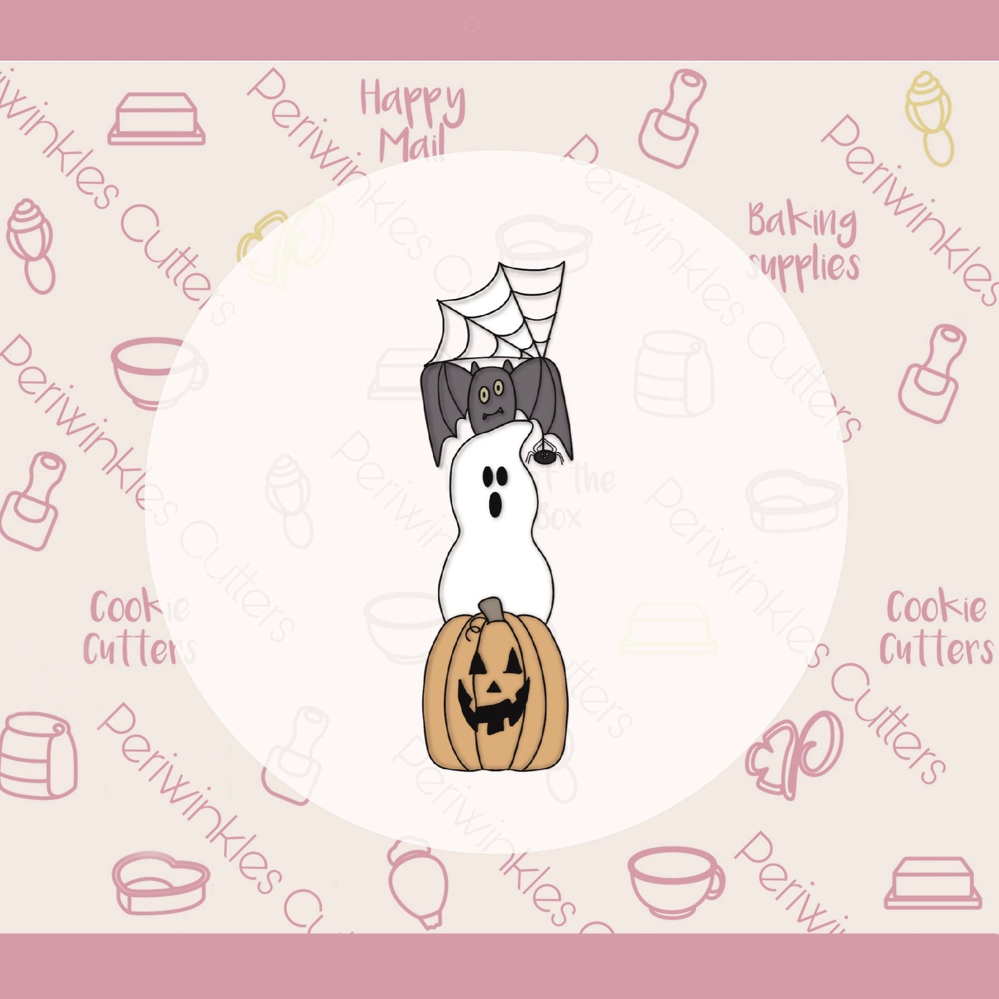 Stick Tallish Spooky Cookie Cutter - Periwinkles Cutters
