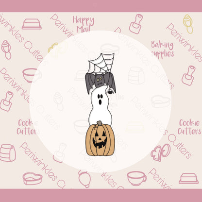Stick Tallish Spooky Cookie Cutter - Periwinkles Cutters