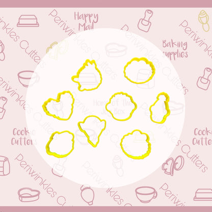 Street Friends Individual Cookie Cutter - Periwinkles Cutters