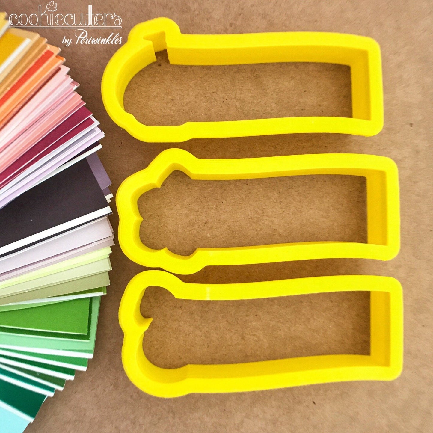 Summer Banners Cookie Cutter - Periwinkles Cutters