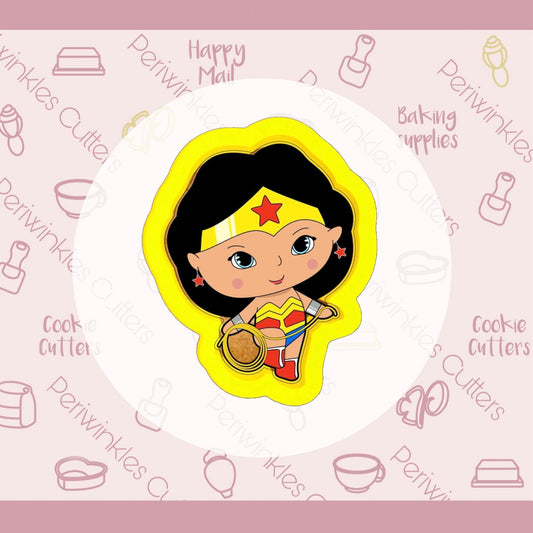 Supergirl Cookie Cutter - Periwinkles Cutters