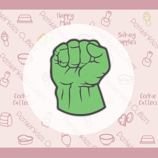 Superhero Fist Cookie Cutter - Periwinkles Cutters