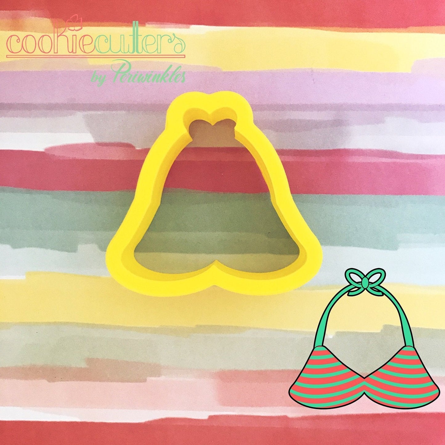 Swimwear Cookie Cutter - Periwinkles Cutters