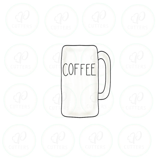 Tall Mug Cookie Cutter - Periwinkles Cutters