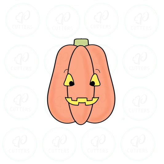 Tall Pumpkin 2020 Cookie Cutter - Periwinkles Cutters