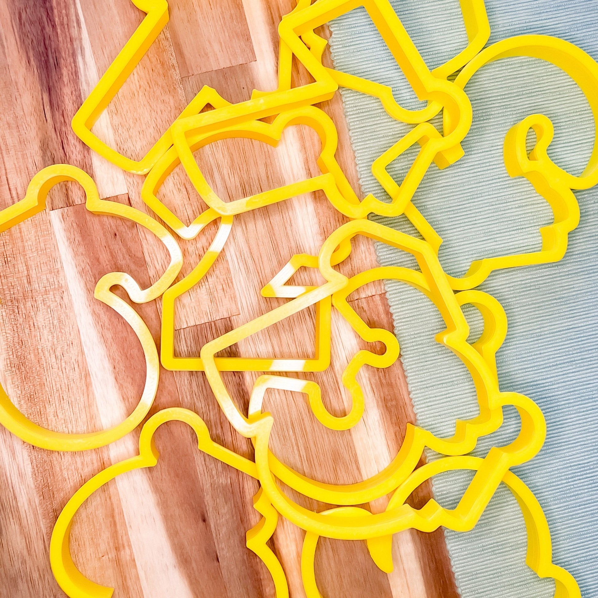 Tassel Numbers Cookie Cutter (Set of 10) - Periwinkles Cutters