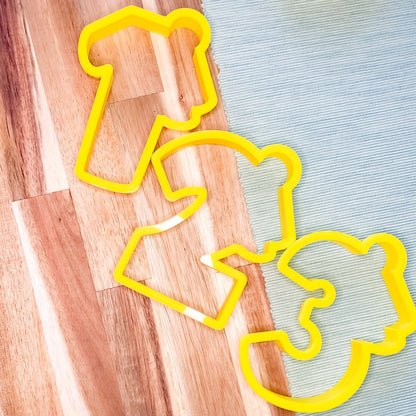 Tassel Numbers Cookie Cutter (Set of 10) - Periwinkles Cutters
