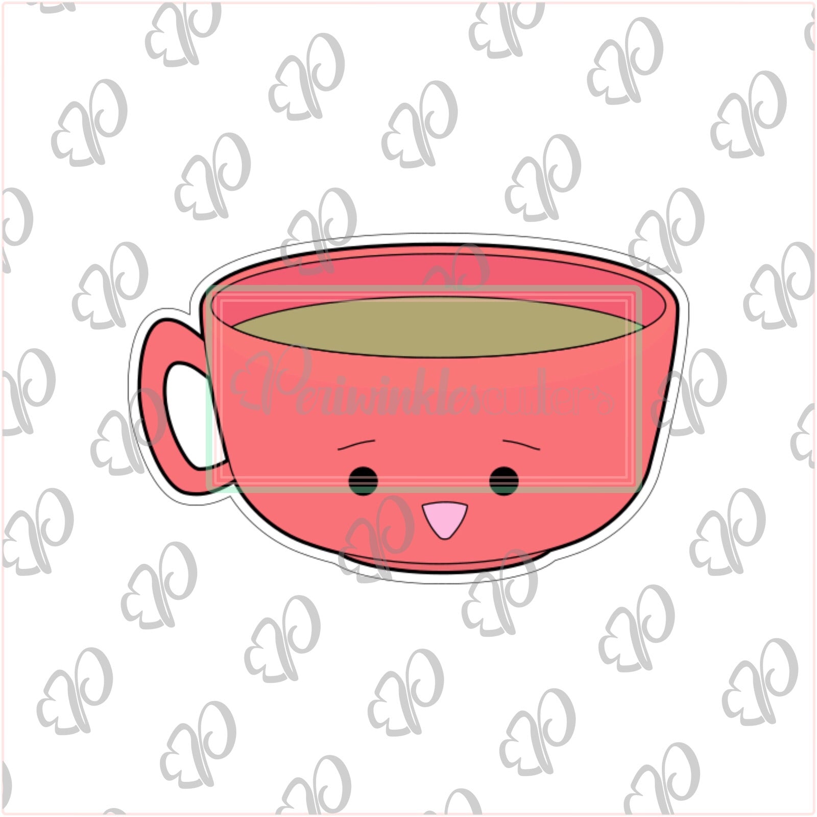 Tea Set Cookie Cutter - Periwinkles Cutters
