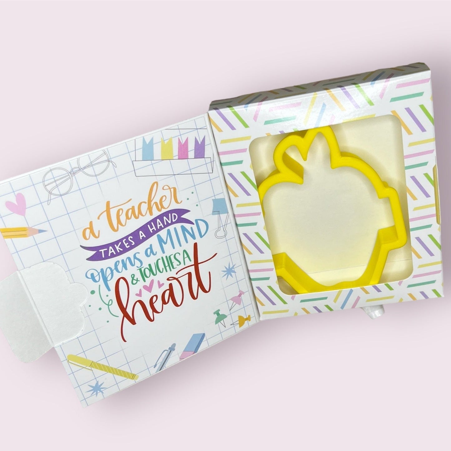 Teacher Greeting Card Cookie Cutters - Periwinkles Cutters