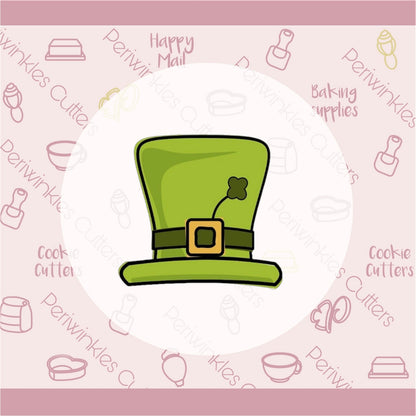 Top Hat Cookie Cutter - Periwinkles Cutters