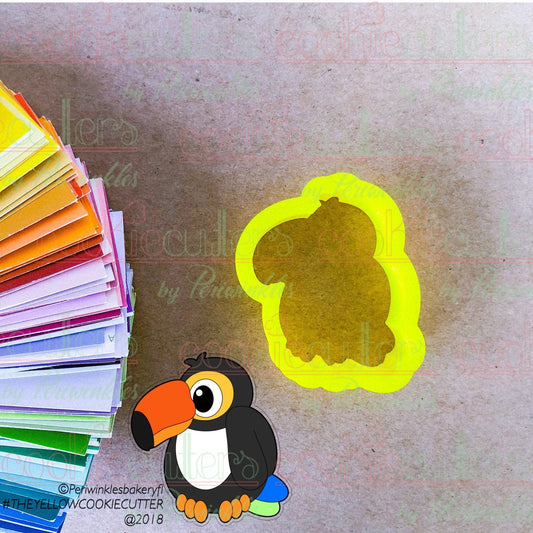 Toucan Cookie Cutter - Periwinkles Cutters