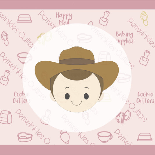 Toy Cowboy Cookie Cutter - Periwinkles Cutters