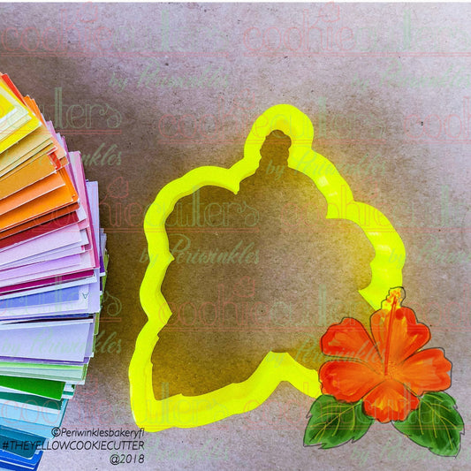 Tropical Hibiscus Cookie Cutter - Periwinkles Cutters