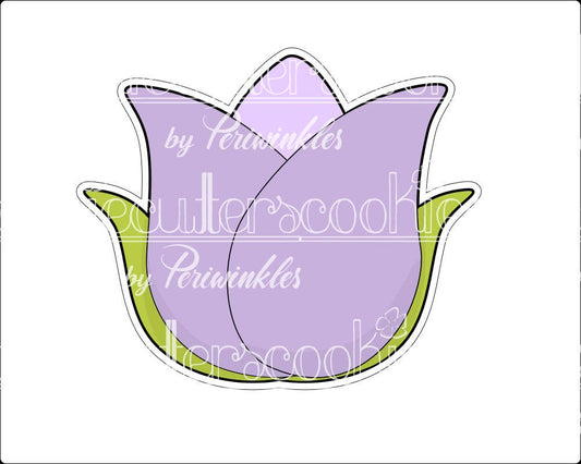 Tulip Cookie Cutter - Periwinkles Cutters