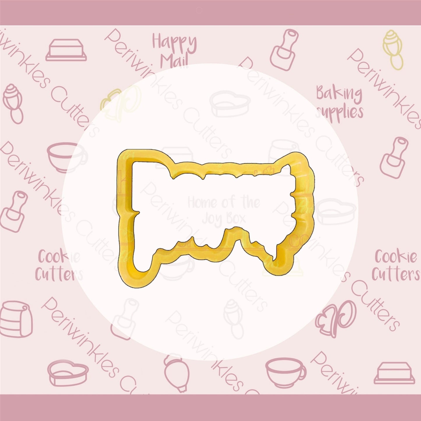 Two Sweet Do Not Grow Up Cookie Cutter - Periwinkles Cutters