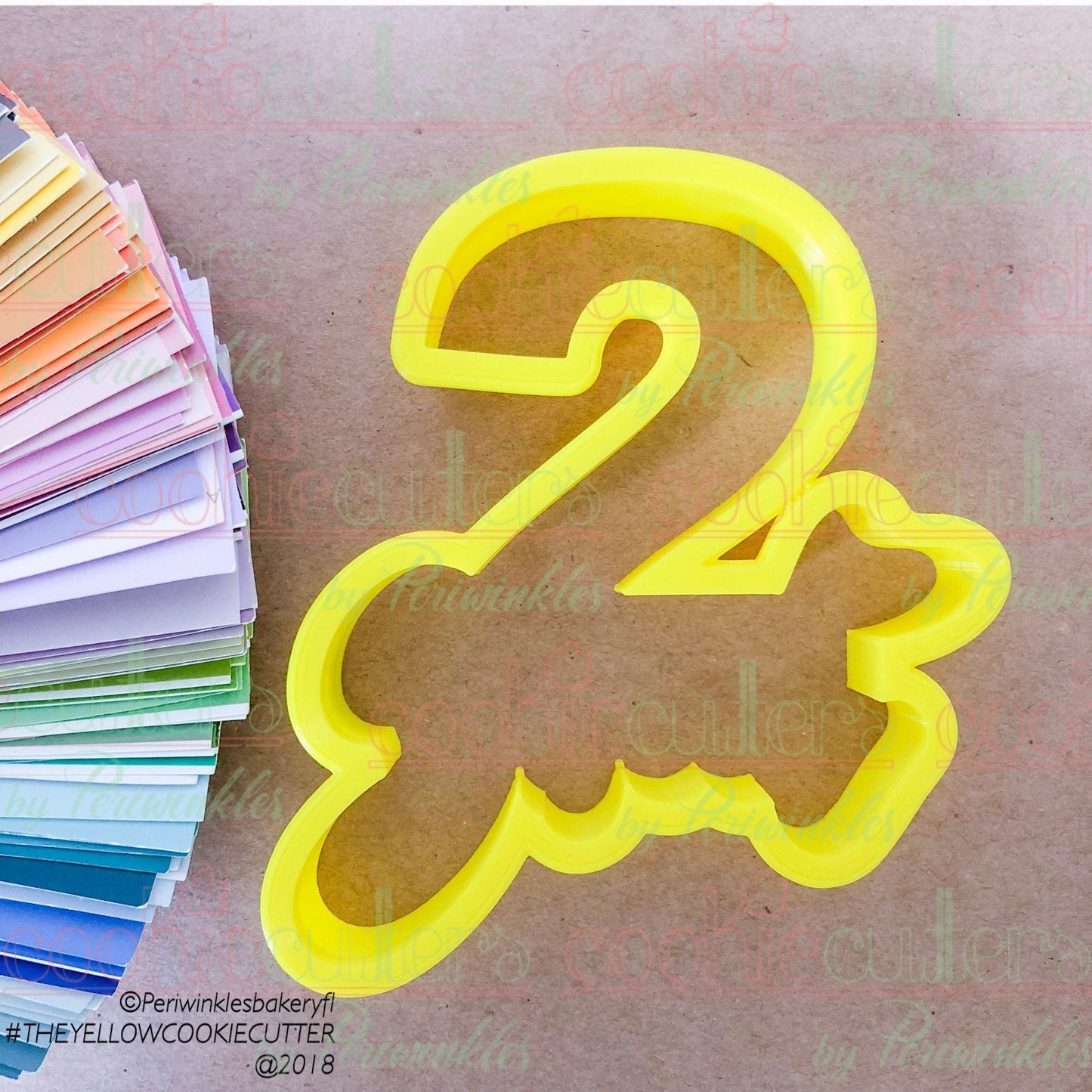 Two Sweet Do Not Grow Up Cookie Cutter - Periwinkles Cutters