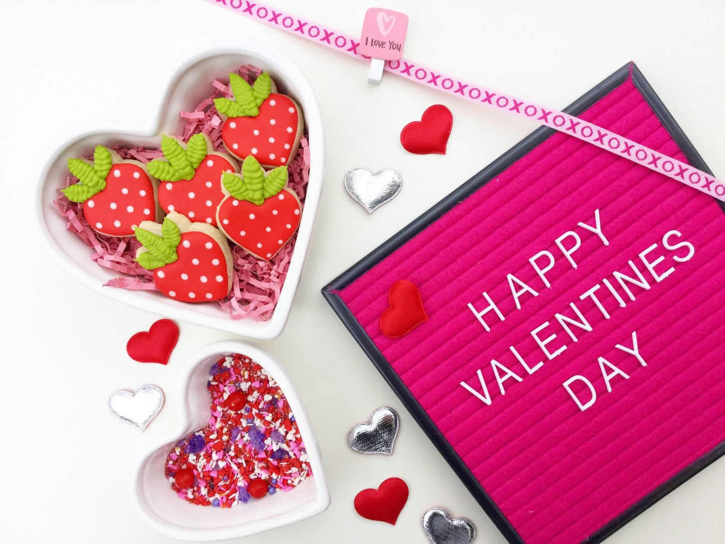 Unicorn Heart / Strawberry / Rose Cookie Cutter - Periwinkles Cutters