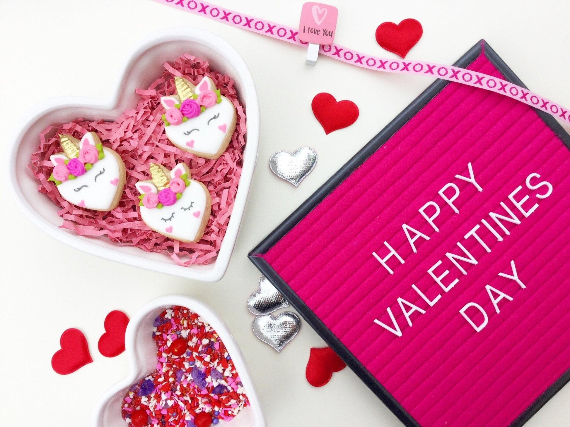 Unicorn Heart / Strawberry / Rose Cookie Cutter - Periwinkles Cutters