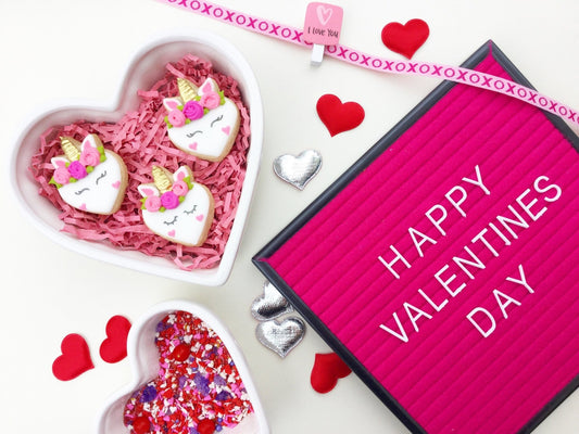 Unicorn Heart / Strawberry / Rose Cookie Cutter - Periwinkles Cutters