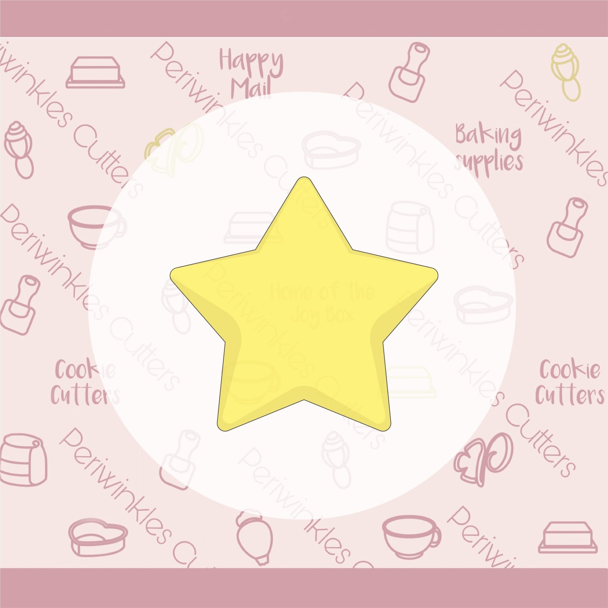 Video Game Star Cookie Cutter - Periwinkles Cutters