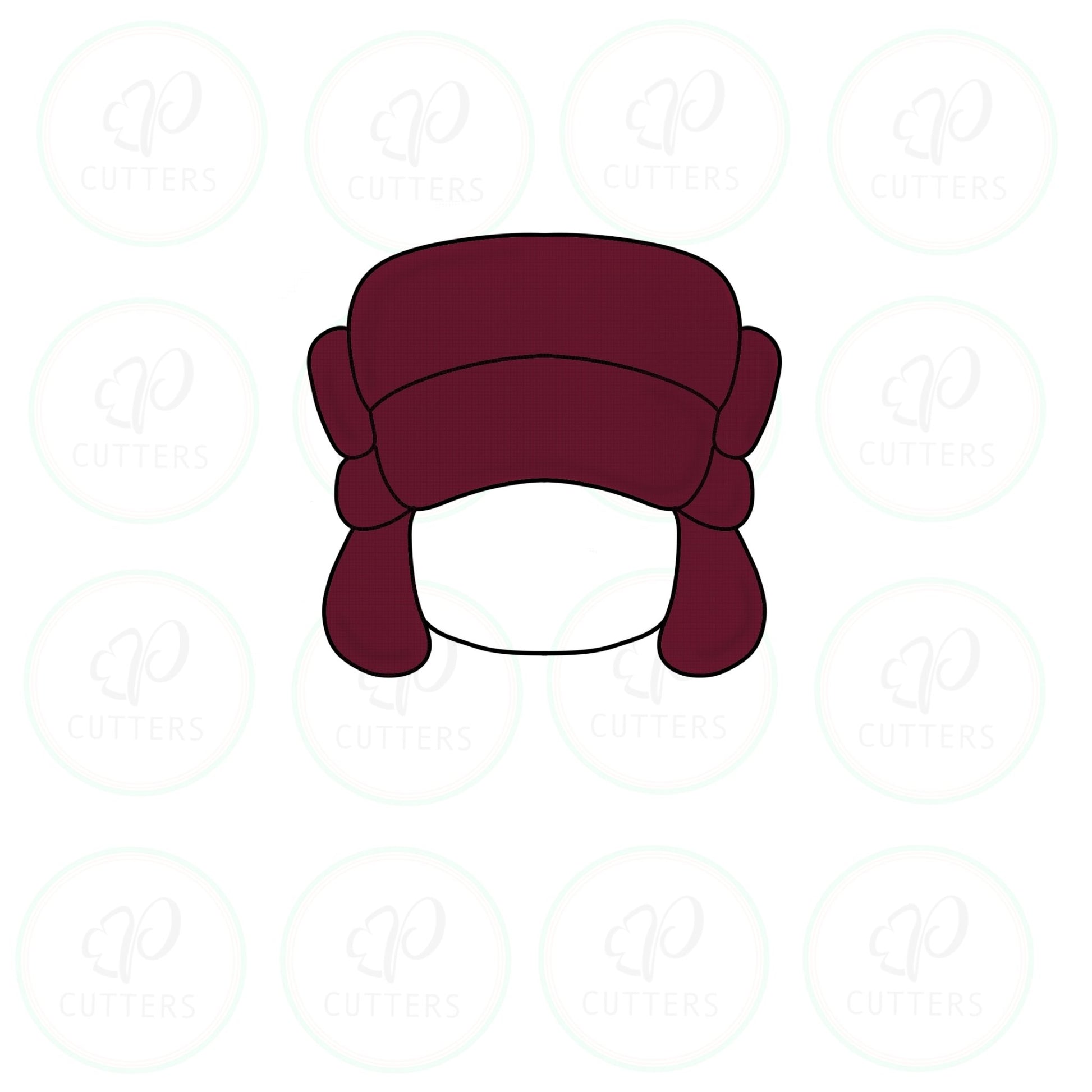Winter Hat Cookie Cutter - Periwinkles Cutters