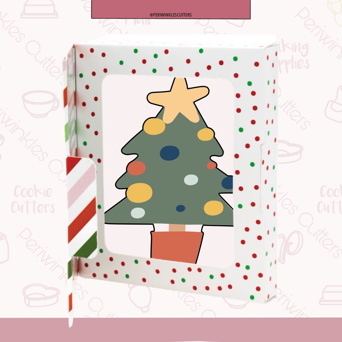 Winter Tree Cookie Cutter - Periwinkles Cutters Cookie Cutters
