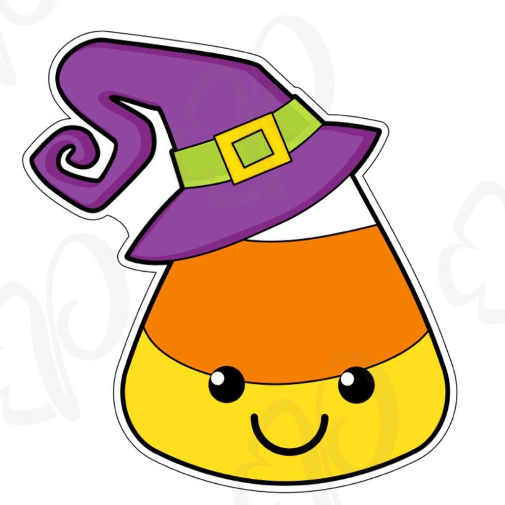 Witch Candy Corn Cookie Cutter - Periwinkles Cutters
