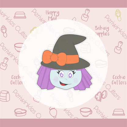 Witch Cookie Cutter - Periwinkles Cutters