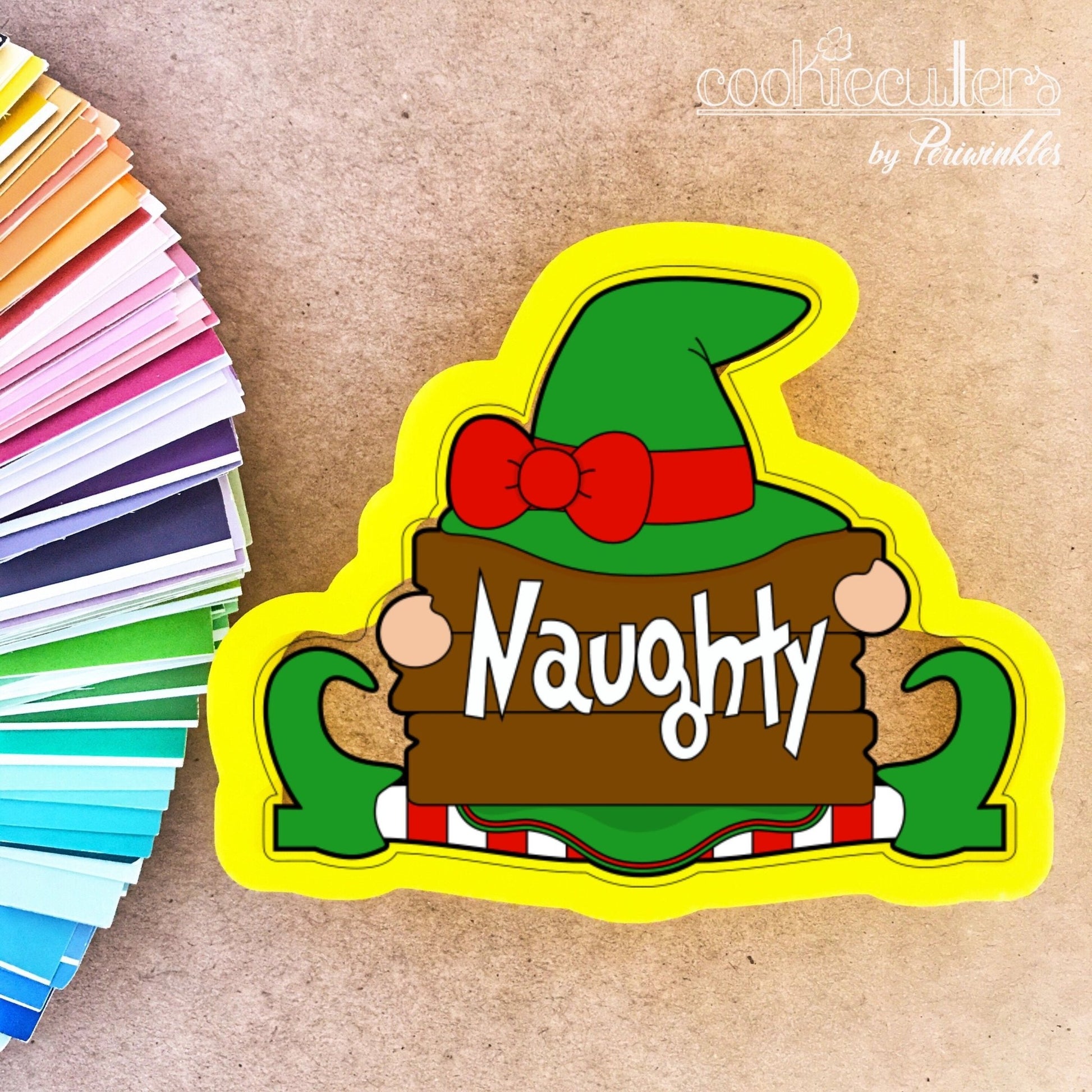 Witch Plaque Cookie Cutter - Periwinkles Cutters