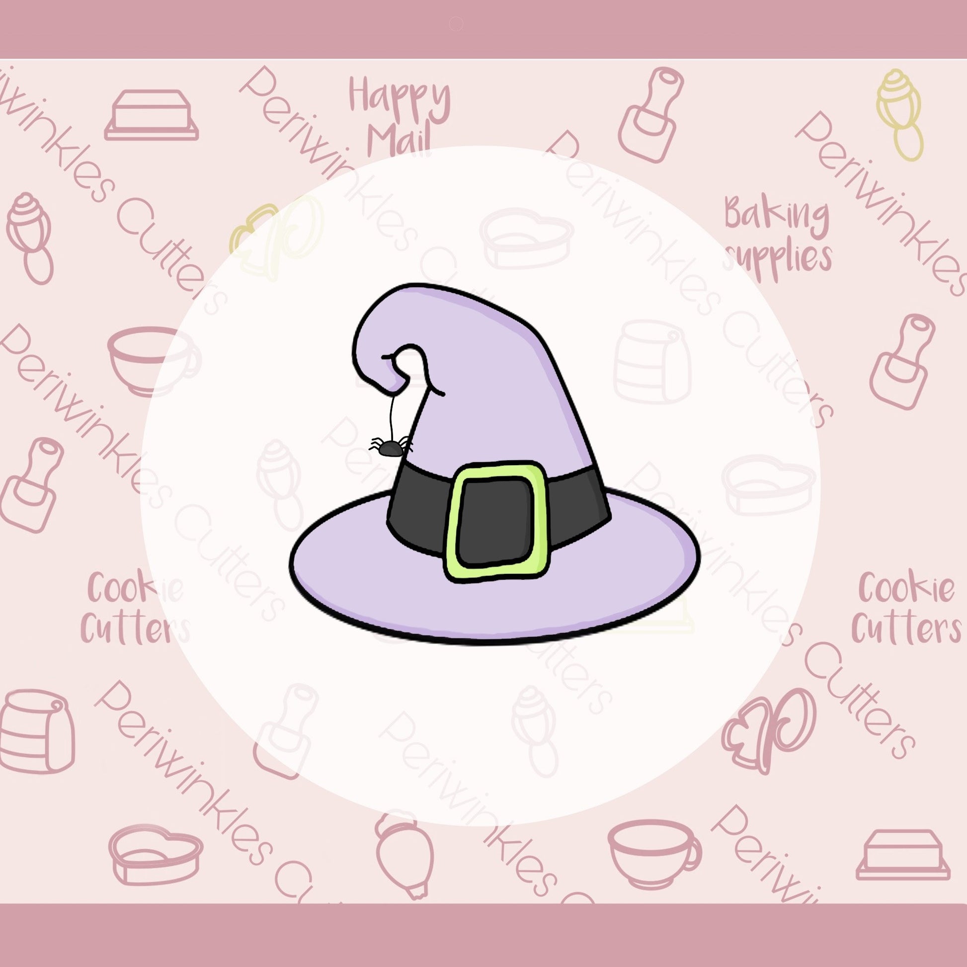 Witchy Hat Cookie Cutter - Periwinkles Cutters