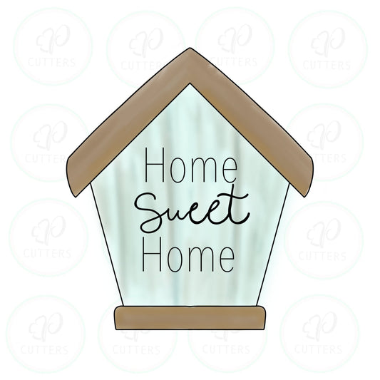Wooden House Cookie Cutter - Periwinkles Cutters