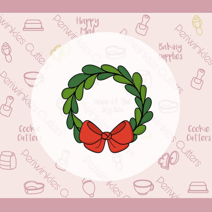 Wreath Cookie Cutter - Periwinkles Cutters