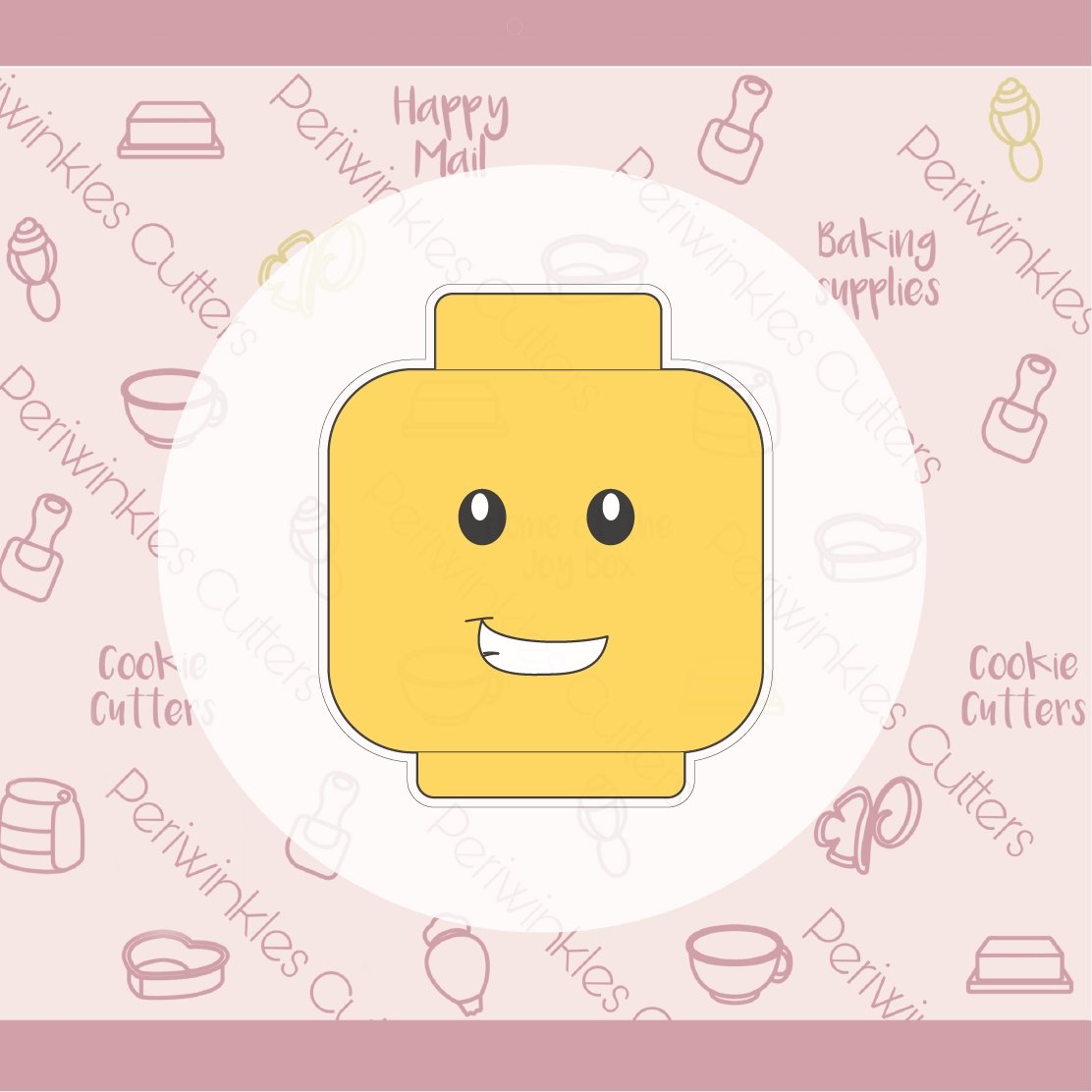 Yellow Block Cookie Cutter - Periwinkles Cutters
