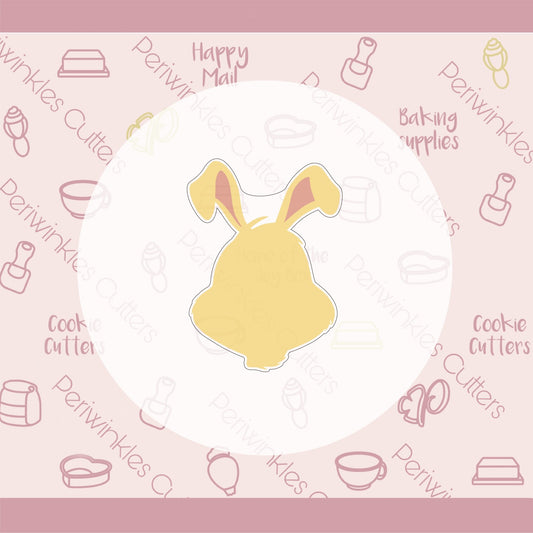 Yellow Rabbit Cookie Cutter - Periwinkles Cutters