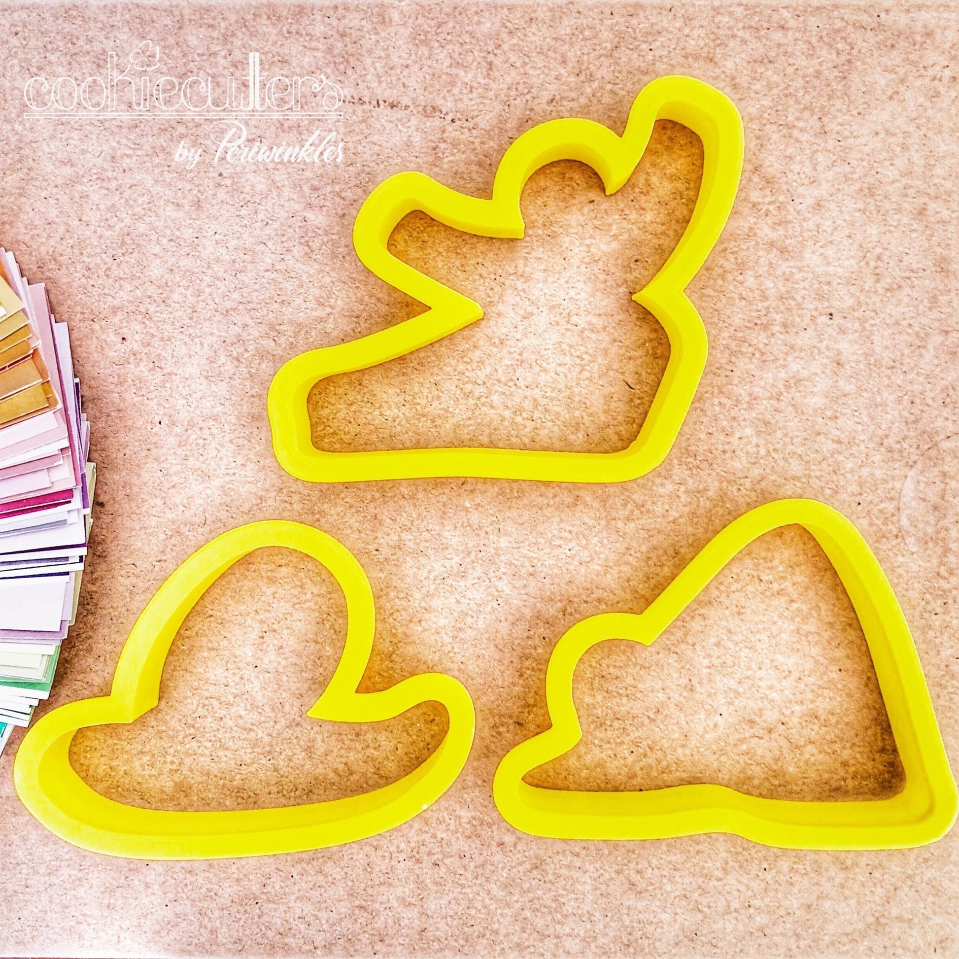 Yoga Poses Cookie Cutter - Periwinkles Cutters